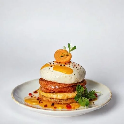 An elegantly engraved award trophy or a beautifully bound, artisanal recipe journal (leather-bound, perhaps with gold leaf accents) resting on a polished dark wood surface. A soft, blurred background provides context, symbolizing achievement, heritage, and the depth of culinary knowledge.